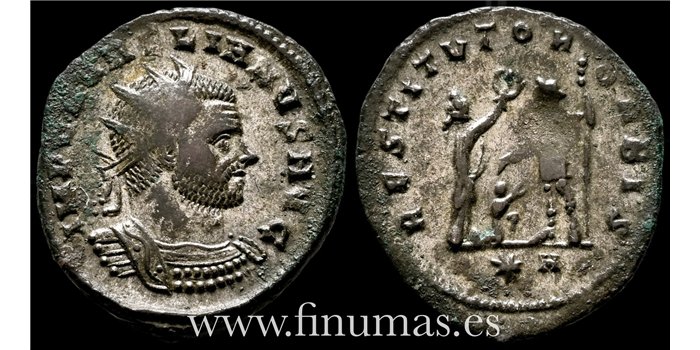 AURELIANO 270-75  d.C. Antoniniano - Restitut Orbis Ceca-Cicico -EBC