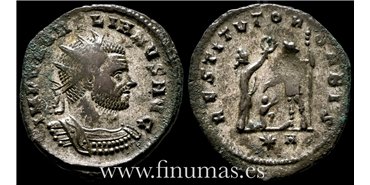 AURELIANO 270-75  d.C. Antoniniano - Restitut Orbis Ceca-Cicico -EBC