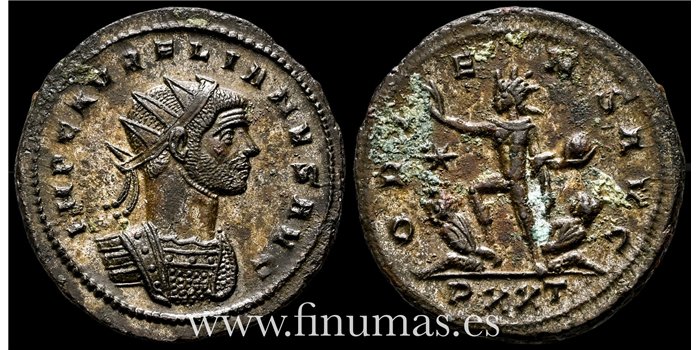 Aureliano 270-75. d.C. Antoniniano -Oriens Avg.- Ceca : Siscia - EBC