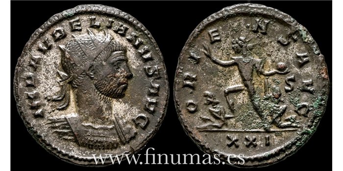 Aureliano 270-75. d.C. Antoniniano -Oriens Avg.- Ceca : Roma - EBC