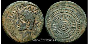 LVCV (LUGO) AS de OCTAVIO 27 a.C.-14 d.C