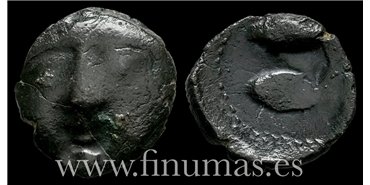 GADES (CADIZ) 1/8 DE CALCO  200-100 a.C.