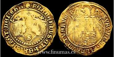 copy of Cy02778.- REYES CATOLICOS DOBLE EXCELENTE SEVILLA '+' S. - GOLD