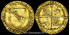 JUAN II de CASTILLA Y LEON 1406/1454 - Double of the Band. Seville - Gold.