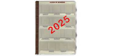 JUEGO HOJAS PREIMPRESAS 2 EUROS CONM. 2025 PRONUMAS