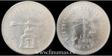 MEXICO - K-049a.- ONZA PLATA BALANZA 1949 - PLATA