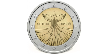 2 EURO COMMEMORATIVE LITHUANIAN 2026 "ENERGIA" COINS