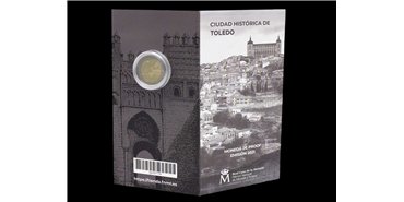 CARTERA EURO B.U. SET 2 EUROS ESPAÑA 2021 TOLEDO -PROOF