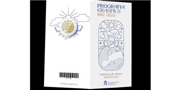 CARTERA EURO B.U. SET 2 EUROS ESPAÑA 2022 ERASMUS -PROOF