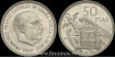 Cy16932P.- 50 PESETAS 1953/69 - PROOF