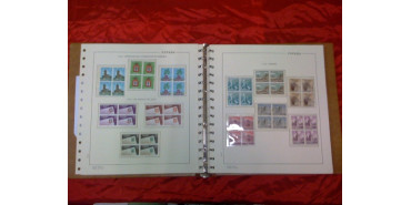 COLECCION SELLOS DE ESPAÑA EN BLOQUE DE CUATRO