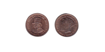 MLL008 - MEDALLA 29º FERIA NACIONAL DEL SELLO - 1996, COBRE 18 m