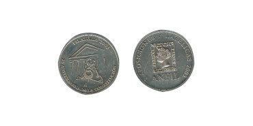 MLL025 - MEDALLA FILATELIA 2003 - PLATA 30m/m