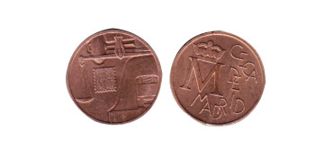 MLL021 - MEDALLA F.N.M.T. BALANZA, COBRE, 30m/m