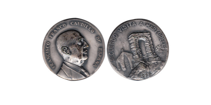 MLL040 - FRANCO, RECUERDO VISITA A MARTORELL