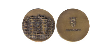 MLL071 - FILABARNA 2002 - GAUDI, LA PEDRERA - ESCUDO DE BARCELON