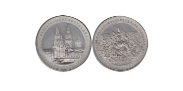 MLL074 - BASILICA COMPOSTELANA, FACHADA PRINCIPAL - APARICION DE