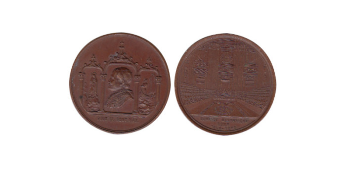 MLL080 - PIUS IX PONT MAX - CONCILIE ECUMENIQUE, ROMA 1869-1870