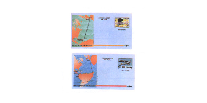 AEROGRAMA- COLECCION COMPLETA 1981/2002