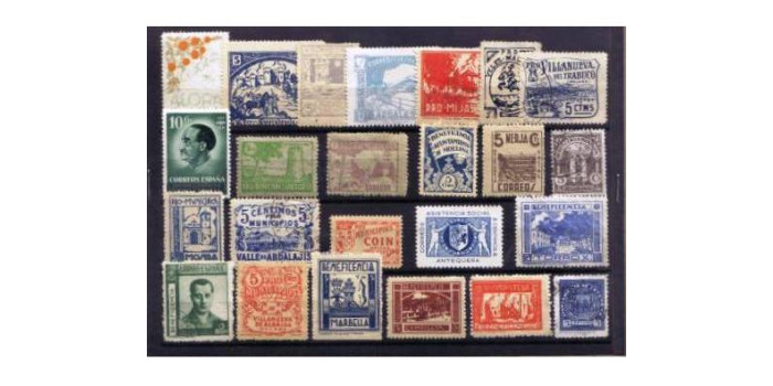 LOCALES MALAGA. 24 DIFERENTES PUEBLOS 1936/1939