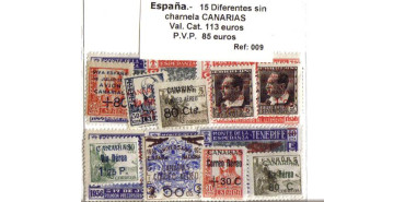 CANARIAS. 15 DIFERENTES SIN CHARNELA