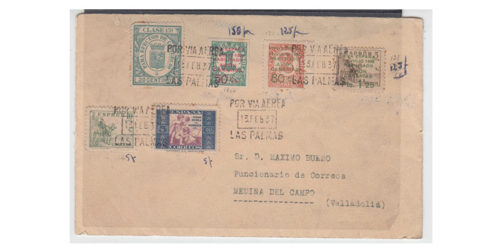 CANARIAS,  Nº 20/22 carta  