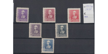 Nº0855/60- 1938, NUEVO SIN CHARNELA, Isabel