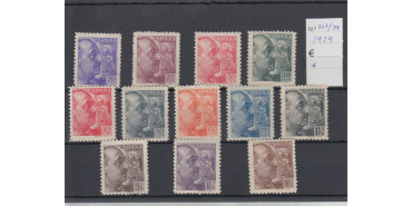 Nº0867/78 - 1939, NEVO CON CHARNELA, franco