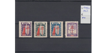 Nº0970/73 - 1943, NUEVO SIN CHARNELA
