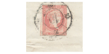 4 Cuartos1856 - Rueda de carreta Nº 13 - Toledo