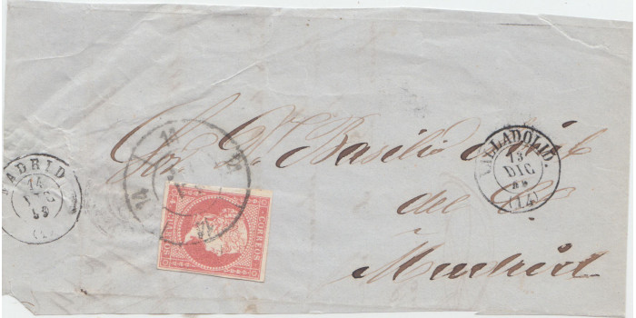 4 Cuartos1856 - Rueda de carreta Nº 14 - Valladolid - frontal