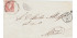 4 Cuartos1856 - Rueda de carreta Nº 18 - Avila - sobre frontal con fechador