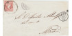 4 Quartos1856 - Cartwheel Nº 18 - Avila - front envelope with date stamp