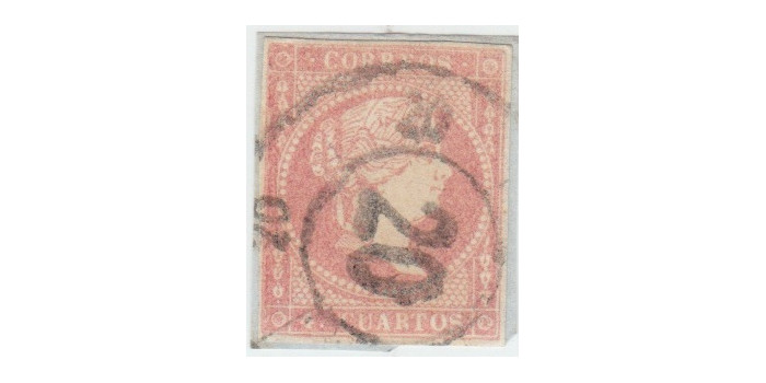 4 Cuartos1856 - Rueda de carreta Nº 20 - Bilbao