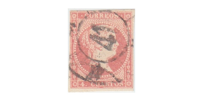 4 Cuartos1856 - Rueda de carreta Nº 41 - San Sebastian