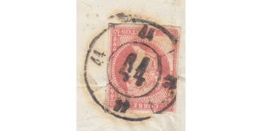 4 Cuartos1856 - Rueda de carreta Nº 44 - Segovia