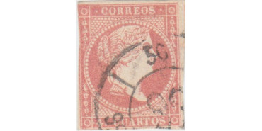 4 Cuartos1856 - Rueda de carreta Nº 50 - Irun