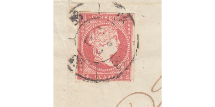 4 Cuartos1856 - Rueda de carreta Nº 58 - Tarancon