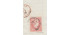 4 cuartos1856 - fechador- Requena  tipo I (poco visible) - Valencia