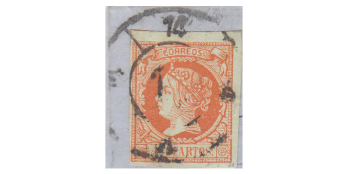 4 Cuartos1860 - Rueda de carreta Nº14 - Valladolid