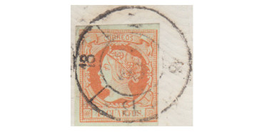 4 Cuartos1860 - Rueda de carreta Nº18 - Avila