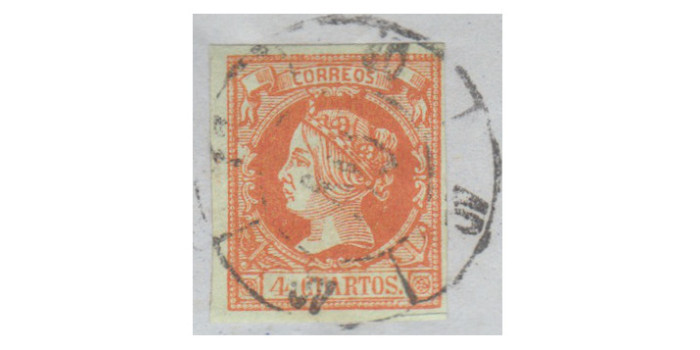 4 Cuartos1860 - Rueda de carreta Nº40 - Salamanca