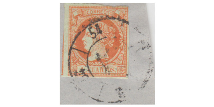 4 Cuartos1860 - Rueda de carreta Nº54 - Manzanares
