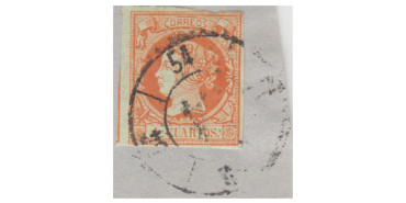 4 Cuartos1860 - Rueda de carreta Nº54 - Manzanares