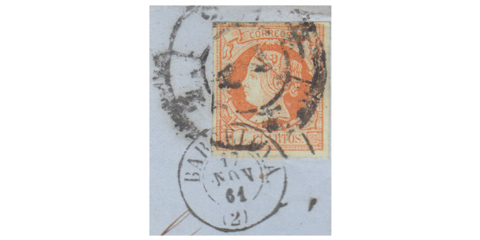 4 Cuartos1860 - Rueda de carreta Nº  2 - Barcelona