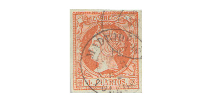 4 Cuartos1860 - fechador- Madridejos - Toledo