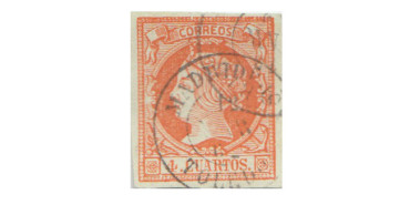 4 Cuartos1860 - fechador- Madridejos - Toledo