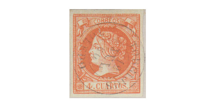 4 Cuartos1860 - fechador- Torrijos - Toledo