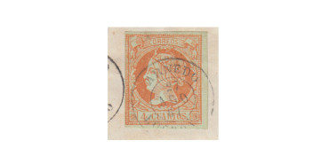 4 Cuartos1860 - fechador- Arnero - Logroño