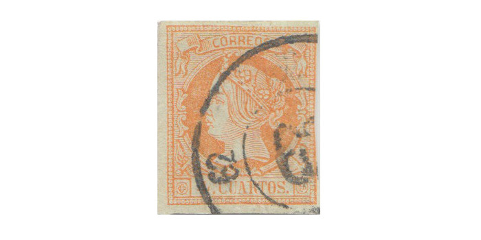 4 Cuartos1860 - Rueda de carreta Nº62 Tuy